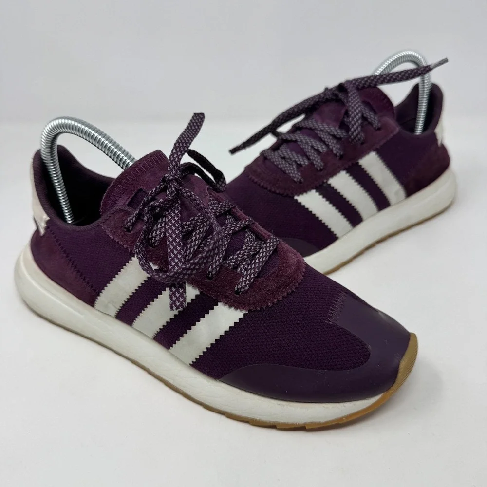 Adidas Flashback FLB Sneakers  Purple Night-White-Gum by9302‎ Women's Size 6.5